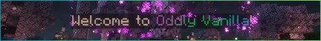 Oddly Vanilla banner