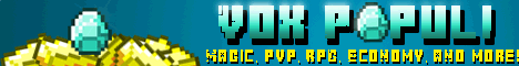 Vox Populi Gold banner