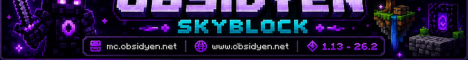 OBSIDYEN NETWORK banner