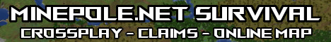 Minepole.net Survival banner