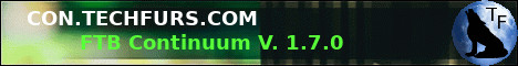 Techfurs FTB Continuum Server banner
