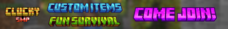 CluckySMP banner