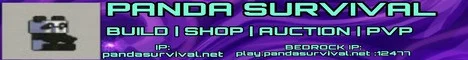 Panda Survival banner