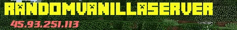 RandomVanillaServer banner