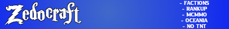 Zedocraft banner
