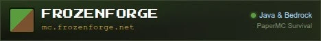 FrozenForge banner