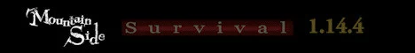 Mountainside Survival 1.14.4 banner