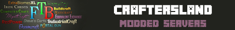 CraftersLand Modded Servers banner