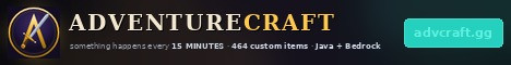 AdventureCraft - Build Contest banner