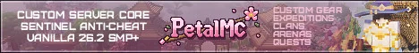 PetalMC SMP+ banner