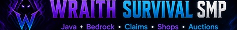 Wraith Survival SMP banner