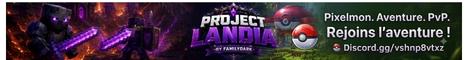 Project Landia banner