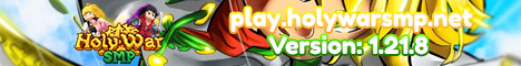 HolyWarSMP banner