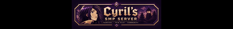 Cyrils SMP Server banner