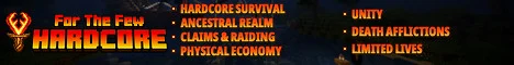 For The Few Hardcore: NO WORLD RESETS banner
