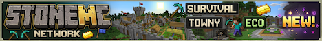 StoneMc Survival banner