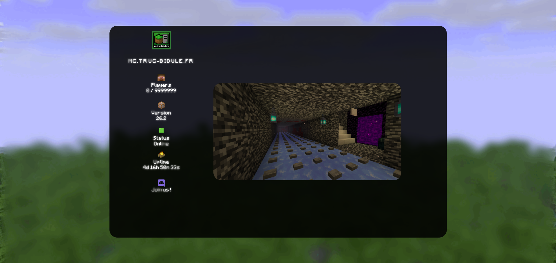 mc.truc-bidule.fr screenshot 2