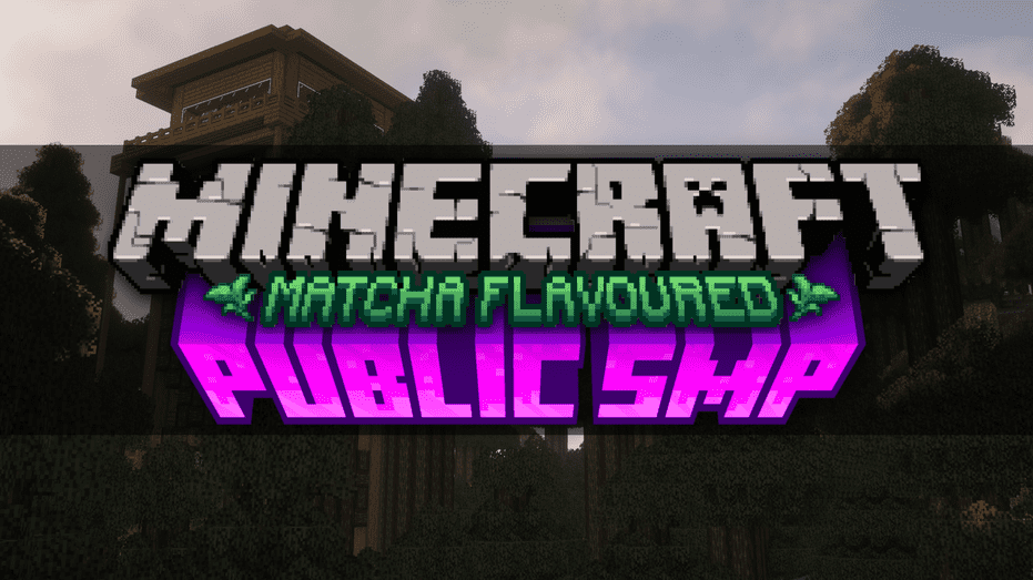 Matcha Flavoured Public SMP screenshot 1