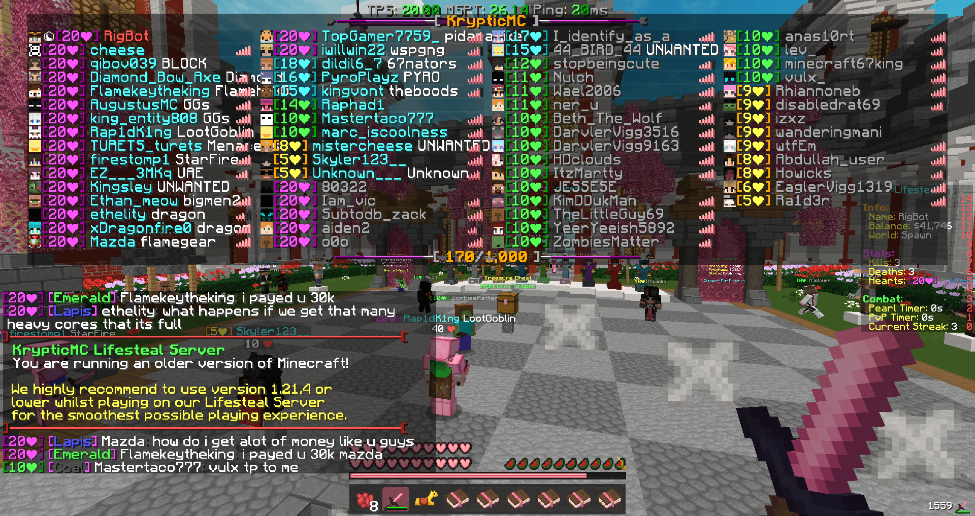 KrypticMC screenshot 1